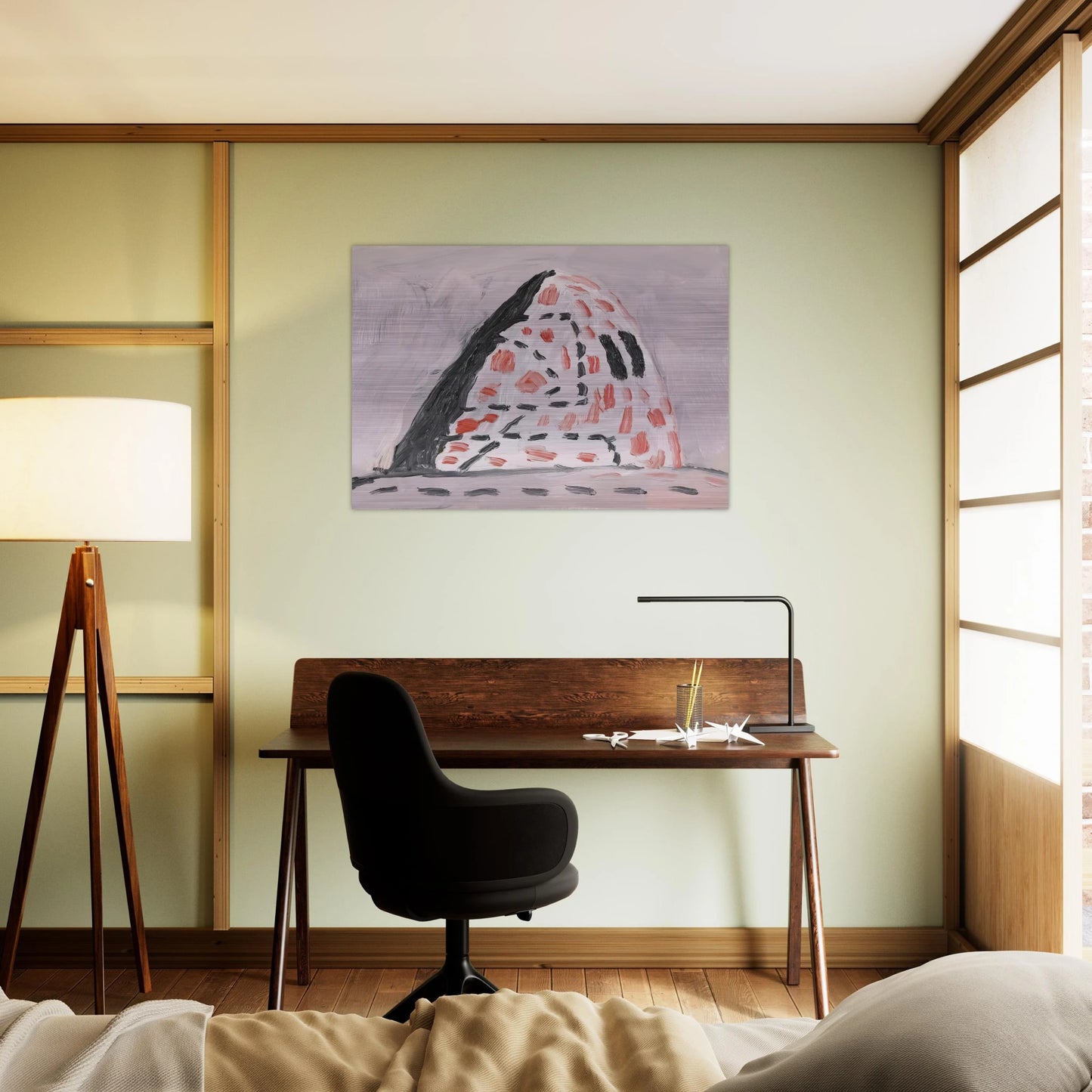 UNTITLED 2 - Philip Guston Brushed Aluminum Print - 70x100 cm / 28x40 inches | Philip Guston Aluminum Print | Philip Guston Prints