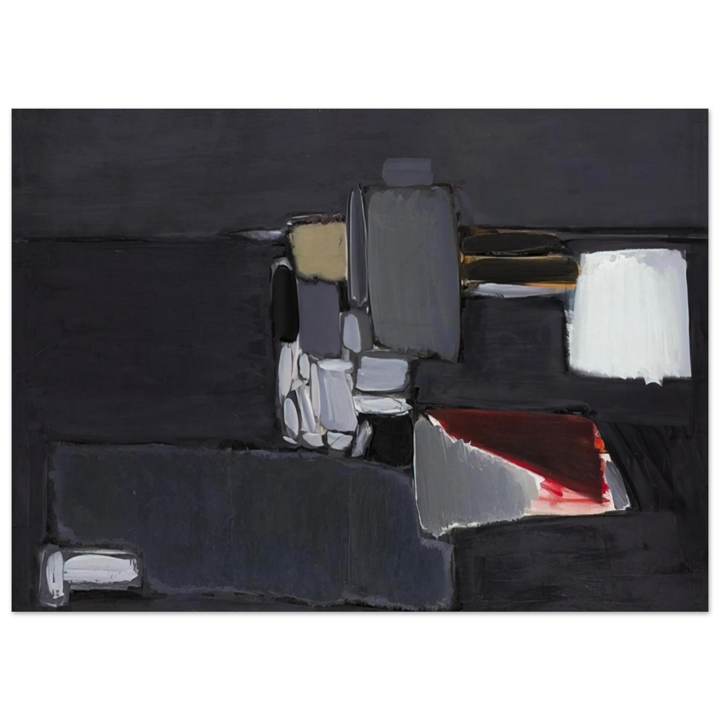 Nicolas de Stael - Nature morte en gris - 1955 Fine Art Poster