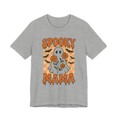 Gruselige Mama, grooviger Vintage-Geist, Halloween, gruselige Mutter