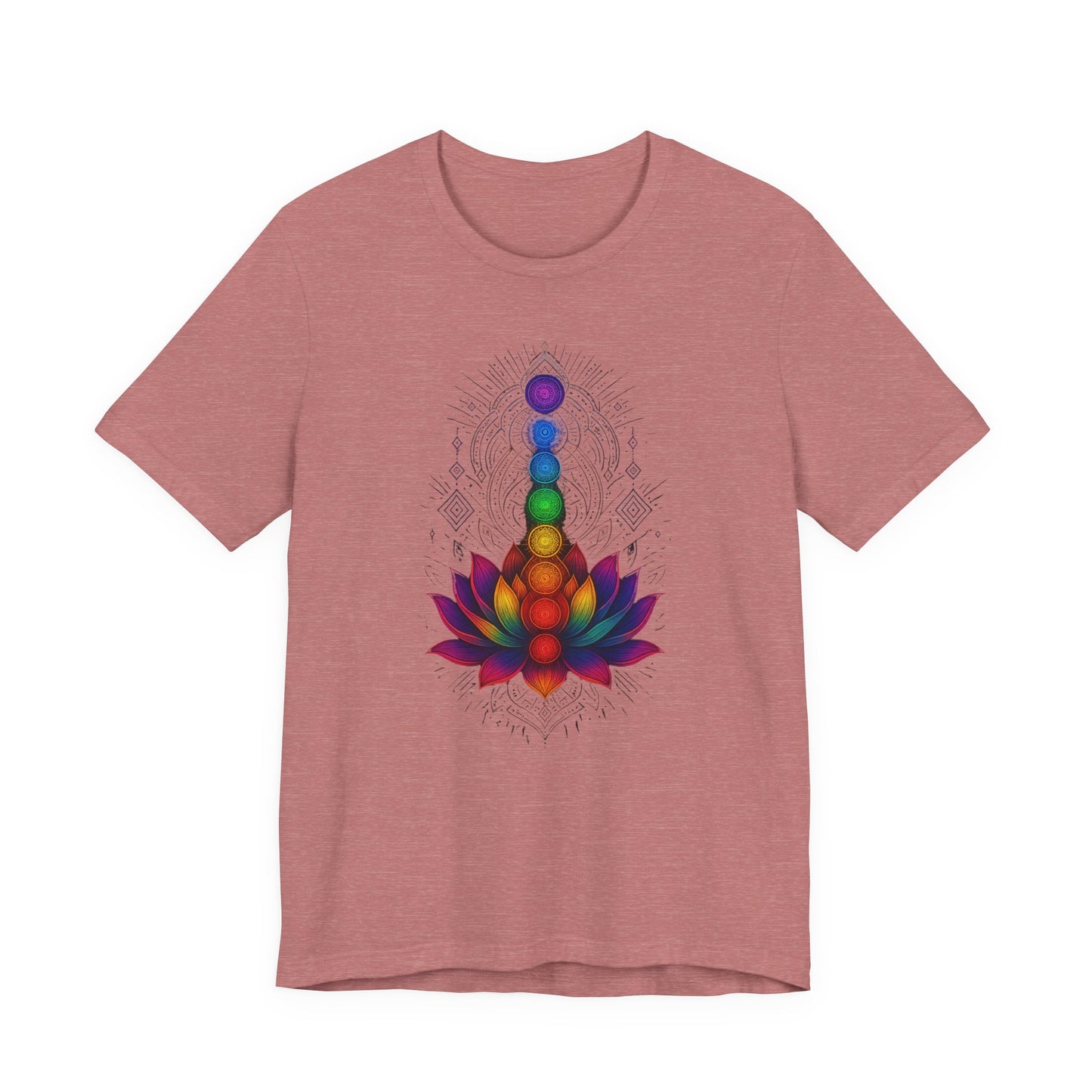 Chakra-Lotusblume, spiritueller Yoga-Liebhaber