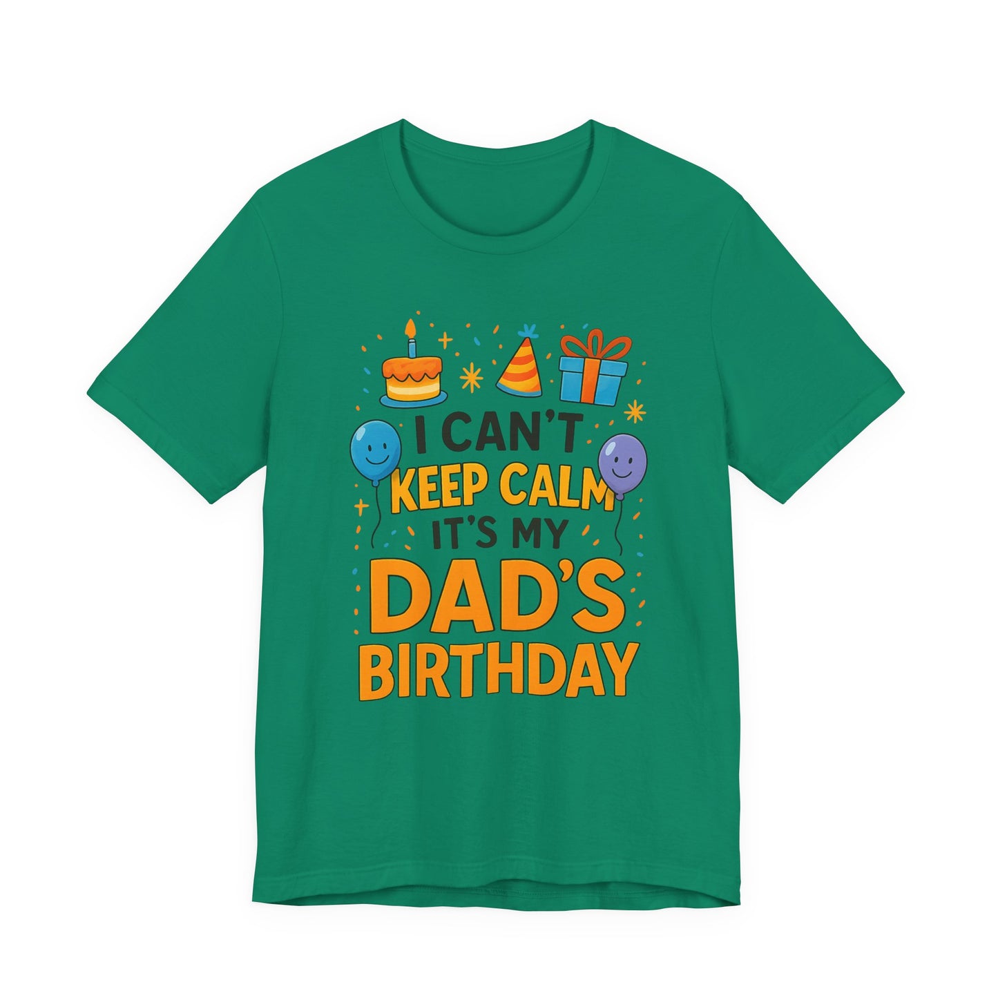 Geburtstagsgeschenk für Papa: Ich kann nicht ruhig bleiben, es ist Papas Geburtstag! Alles Gute zum Geburtstag, Papa!