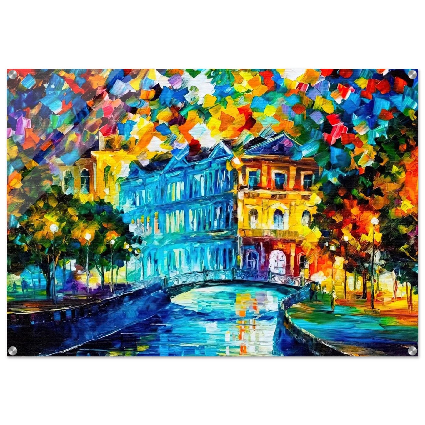 Leonid Afremov - Leonid Afremov Acrylic Print - 70x100 cm / 28x40″ inches | Leonid Afremov Wall Art | Leonid Afremov Prints