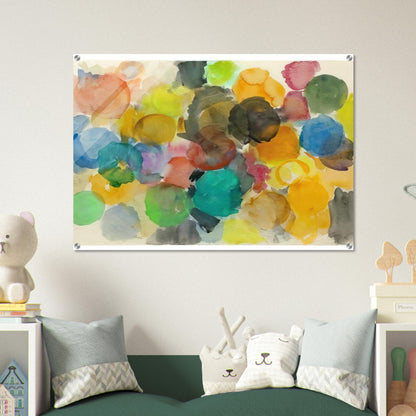 Untitled - 1961 - Ernst Wilhelm Nay Acrylic Print - 70x100 cm / 28x40″ inches