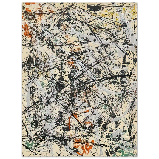 Jackson Pollock - NUMBER 32 1947  75x100 cm / 30x40inches Fine Art Poster