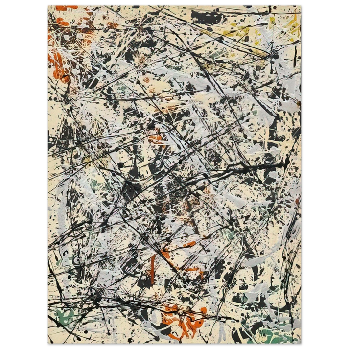 Jackson Pollock - NUMBER 32 1947  75x100 cm / 30x40inches Fine Art Poster