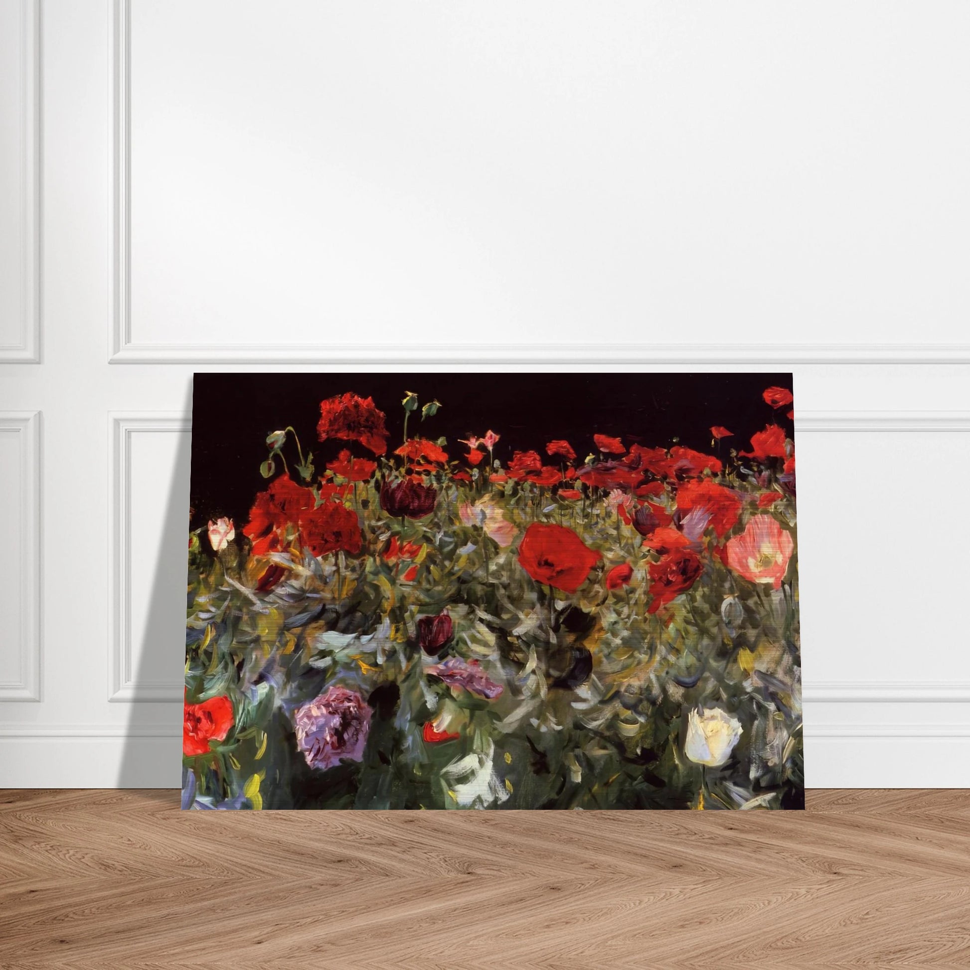 Poppies - John Singer Sargent Brushed Aluminum Print - 70x100 cm / 28x40 inches | John Singer Sargent Aluminum Print | John Singer Sargent Prints