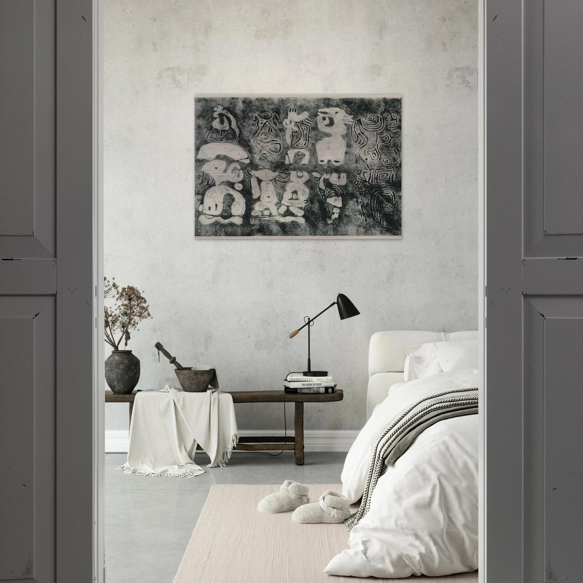Gilgamesh - Karl Otto Gotz Brushed Aluminum Print - 70x100 cm / 28x40 inches | Karl Otto Gotz Aluminum Print | Karl Otto Gotz Prints