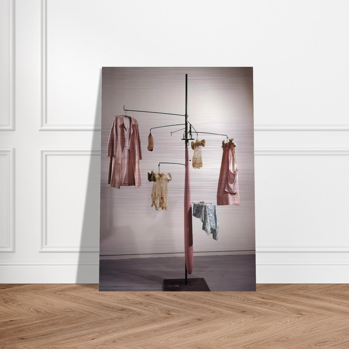 PINK DAYS AND BLUE DAYS 1997 - Louise Bourgeois Brushed Aluminum Print - 70x100 cm / 28x40 inches | Louise Bourgeois Aluminum Print | Louise Bourgeois Prints