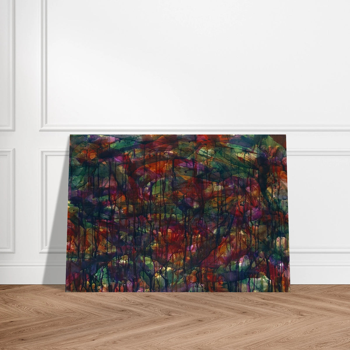 Untitled - 1957 - Norman Bluhm Brushed Aluminum Print - 70x100 cm / 28x40 inches | Norman Bluhm Aluminum Print | Norman Bluhm Prints