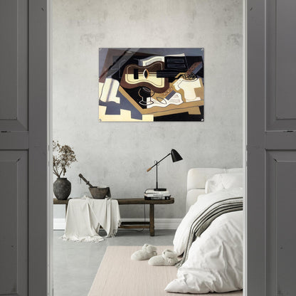 GUITAR AND CLARINET 1920 - Juan Gris Acrylic Print - 70x100 cm / 28x40″ inches