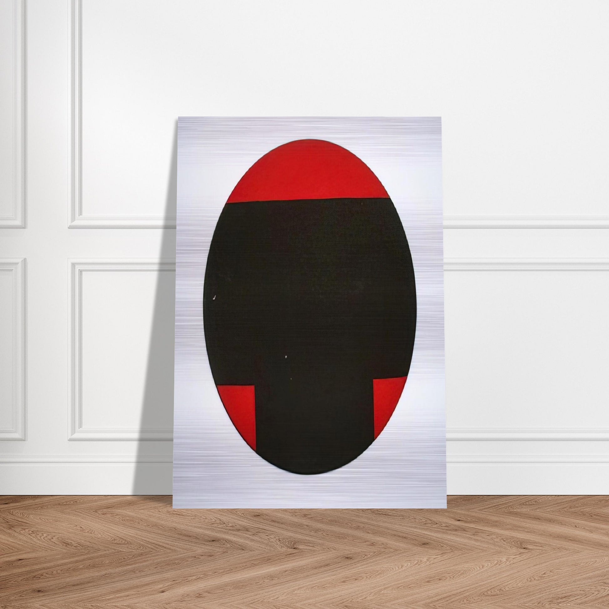 Big T - Hard Edge Painting - Leon Polk Smith Brushed Aluminum Print - 70x100 cm / 28x40 inches | Leon Polk Smith Aluminum Print | Leon Polk Smith Prints