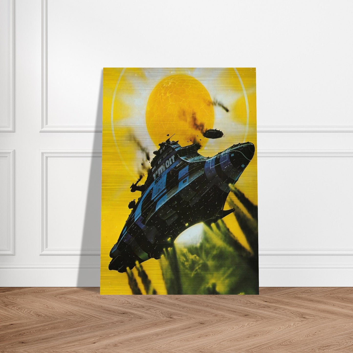 Chris Foss - Chris Foss Brushed Aluminum Print - 70x100 cm / 28x40 inches | Chris Foss Aluminum Print | Chris Foss Prints