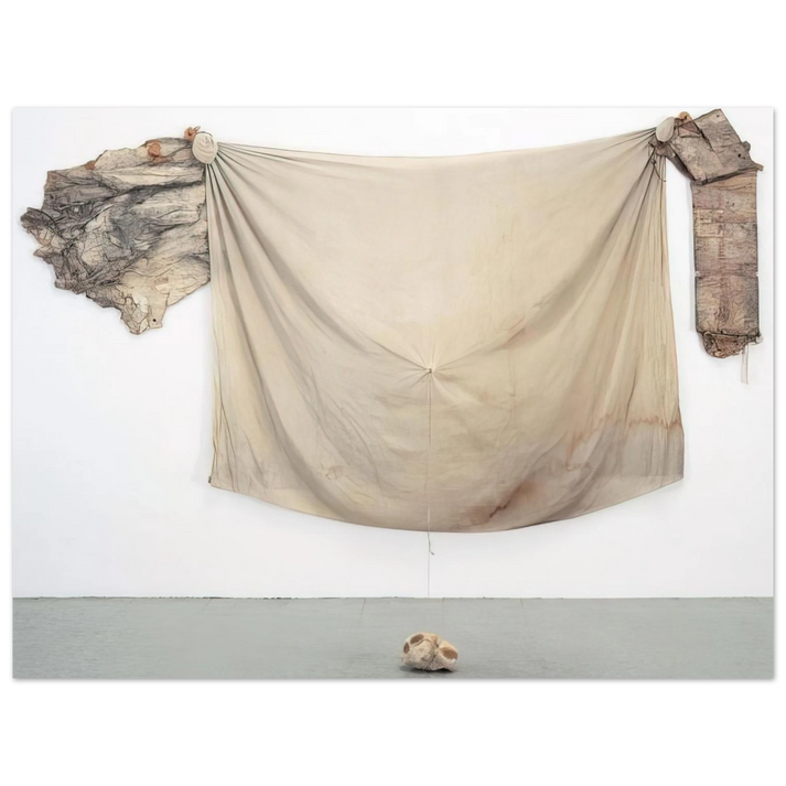 Robert Rauschenberg - FRANCISCAN II 1972  75x100 cm / 30x40inches Fine Art Poster