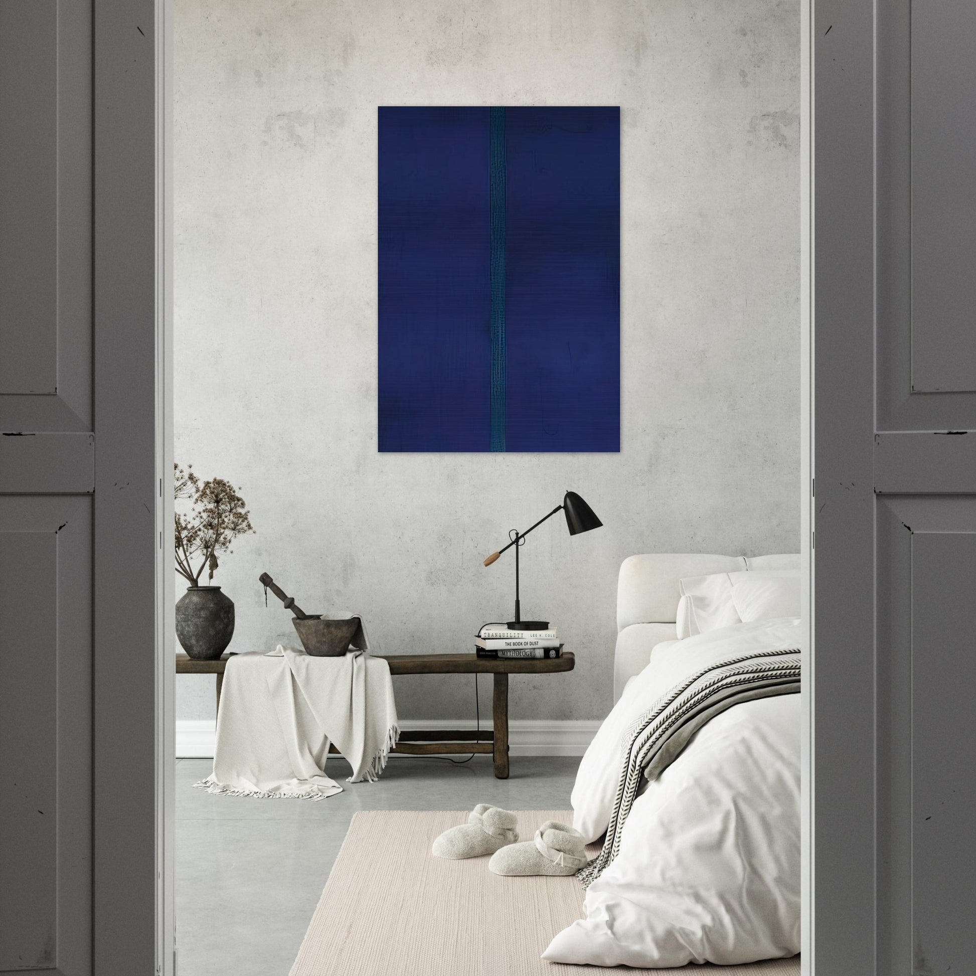 Onement V - Barnett Newman Brushed Aluminum Print - 70x100 cm / 28x40 inches | Barnett Newman Aluminum Print | Barnett Newman Prints