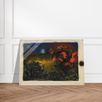 LANDSCAPE WITH STEER 1937 - Jackson Pollock Acrylic Print - 70x100 cm / 28x40″ inches