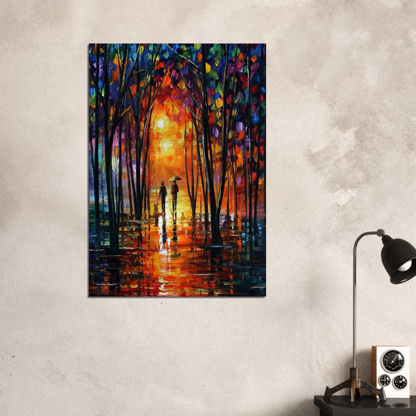 Leonid Afremov - Leonid Afremov Brushed Aluminum Print - 70x100 cm / 28x40 inches | Leonid Afremov Aluminum Print | Leonid Afremov Prints