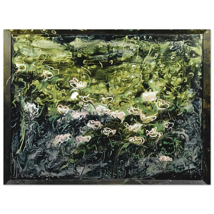 Mario Schifano - Acquatico - Art Informel  75x100 cm / 30x40inches Fine Art Poster