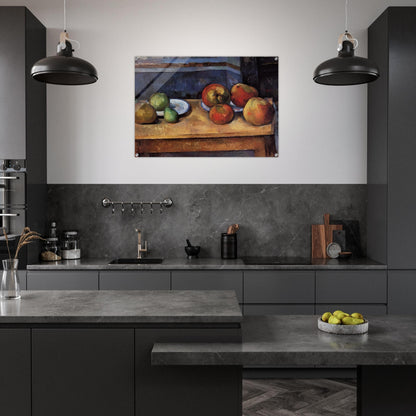 Still Life Apples and Pears - Paul Cézanne Acrylic Print - 70x100 cm / 28x40″ inches
