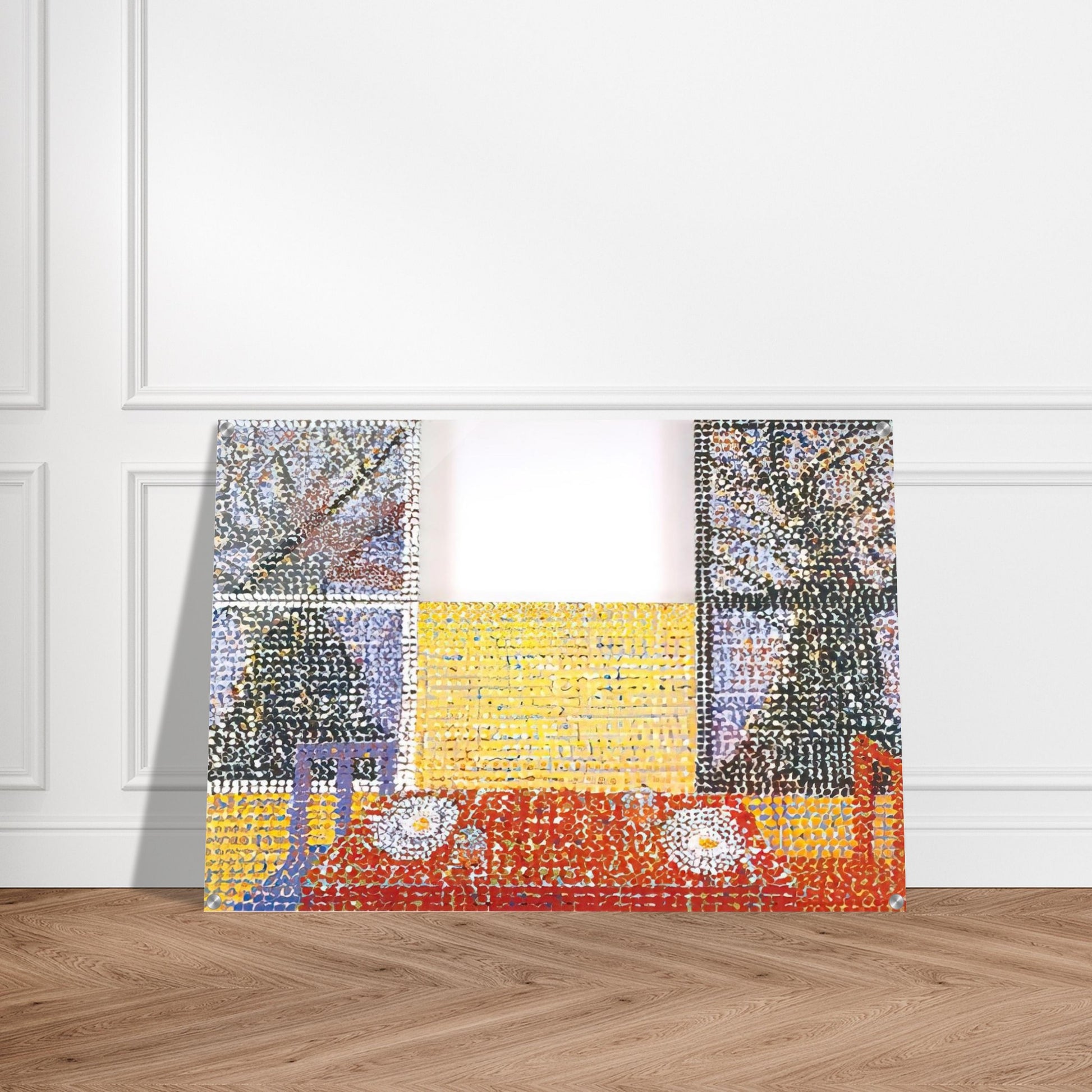 Table - 2001 - Jennifer Bartlett Acrylic Print - 70x100 cm / 28x40″ inches