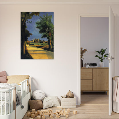 THE ROAD 1932 - Andre Derain Brushed Aluminum Print - 70x100 cm / 28x40 inches | Andre Derain Aluminum Print | Andre Derain Prints