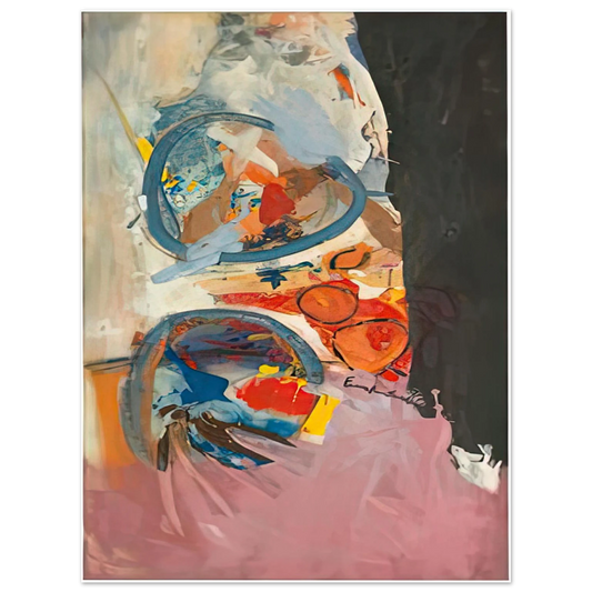 Helen Frankenthaler - Take Off, 1956- Wall Art - 21x29.7 cm / 8x12" - Fine Art Poster-canvas - -