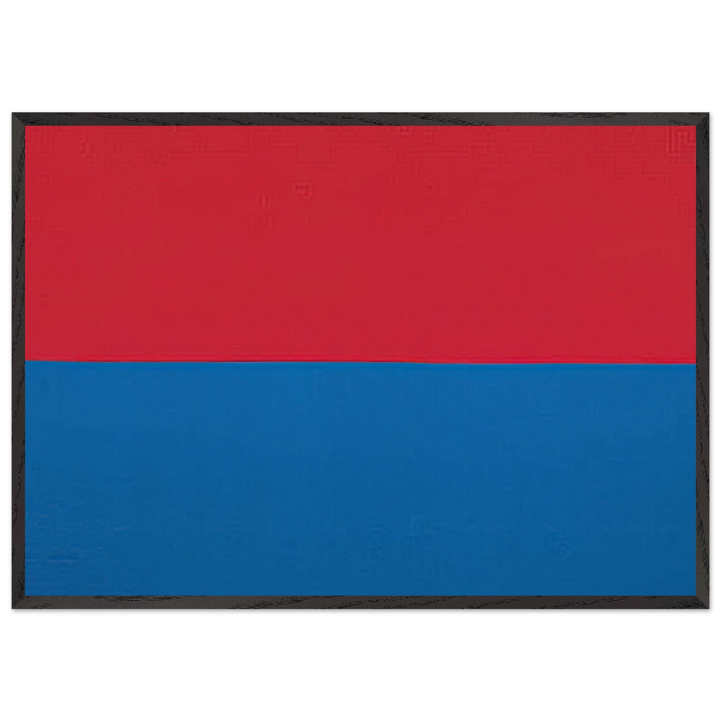 Untitled - Color Field Painting N3 - Blinky Palermo 70x100 cm / 28x40 inches Framed Art Print – Black Wooden Frame
