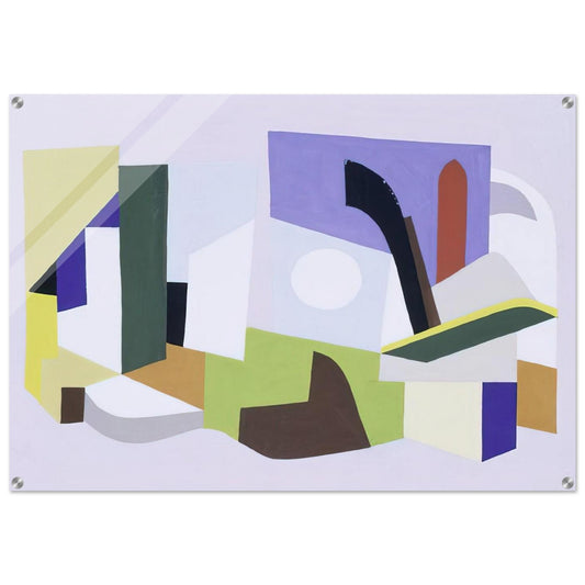 Untitled N.Y. World's Fair - 1939 - Ad Reinhardt Acrylic Print - 70x100 cm / 28x40″ inches