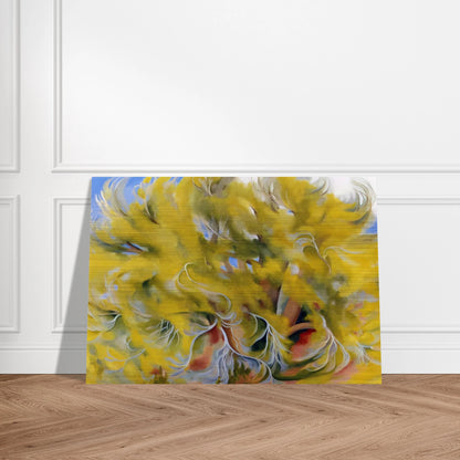 Cottonwood Tree in Spring - Georgia O'Keeffe Brushed Aluminum Print - 70x100 cm / 28x40 inches | Georgia O'Keeffe Aluminum Print | Georgia O'Keeffe Prints