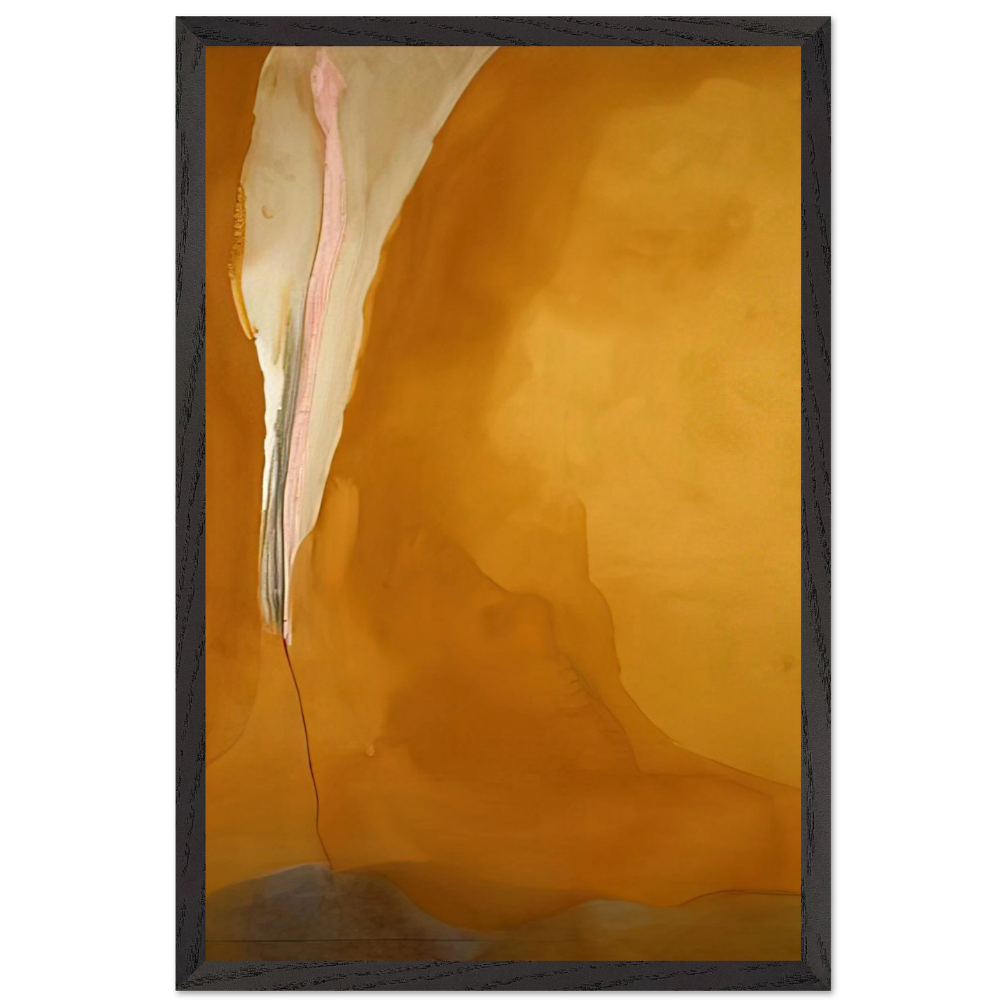Helen Frankenthaler - Coral Wedge - 1972 Wall art - A0 (84.1 x 118.9  cm) - Fine Art Poster-canvas - -