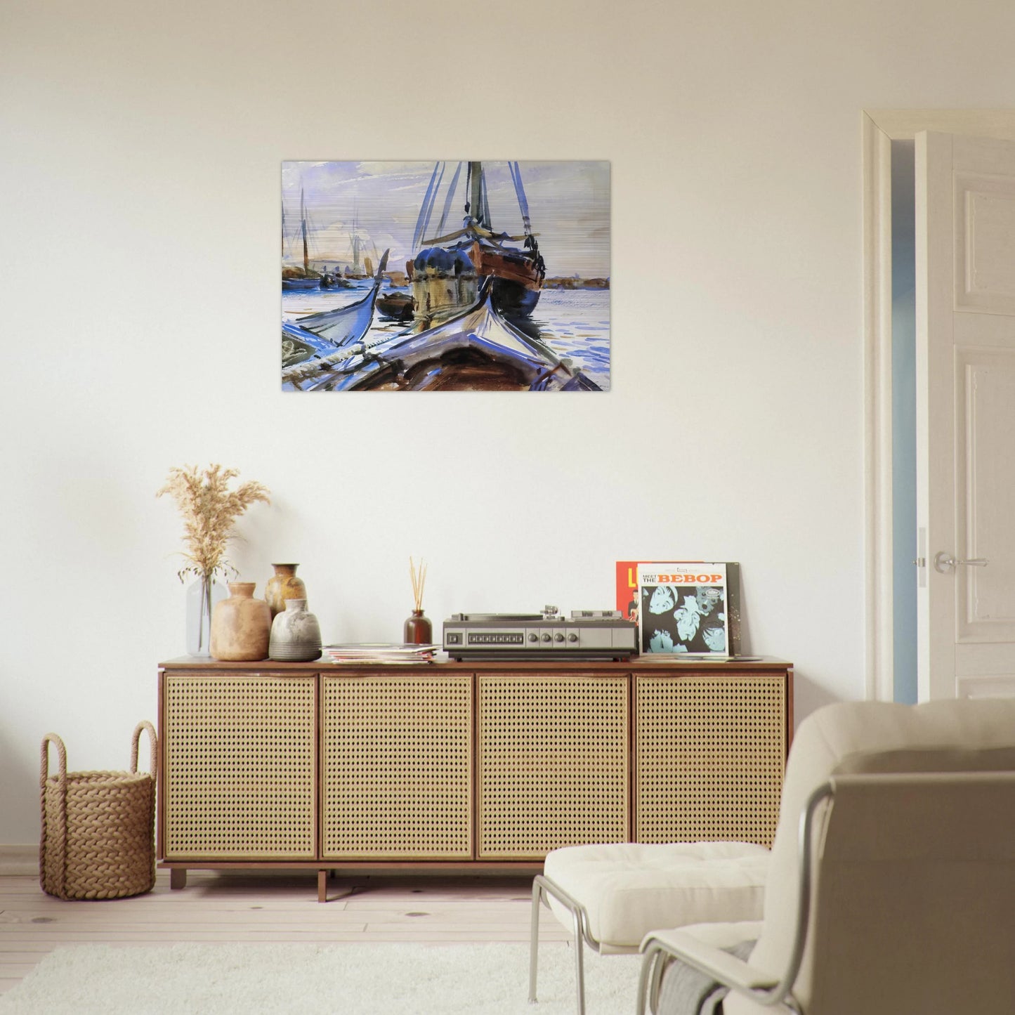 Venice - John Singer Sargent Brushed Aluminum Print - 70x100 cm / 28x40 inches | John Singer Sargent Aluminum Print | John Singer Sargent Prints