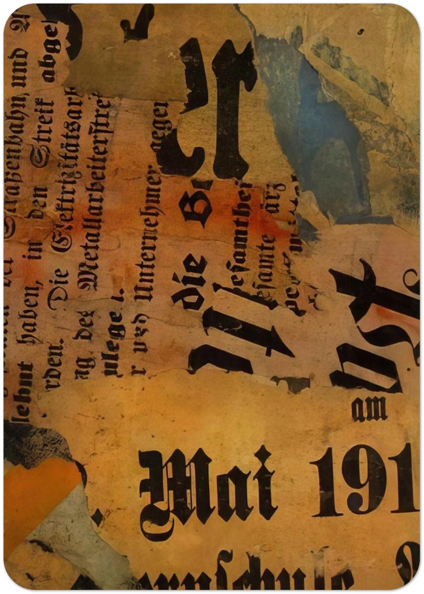 MAI 191 1919 By Kurt Schwitters Pack of 10 Post Cards | Kurt Schwitters Post Cards | A6 (10.5 x 14.8 cm) - 4.1 x 5.8 inches