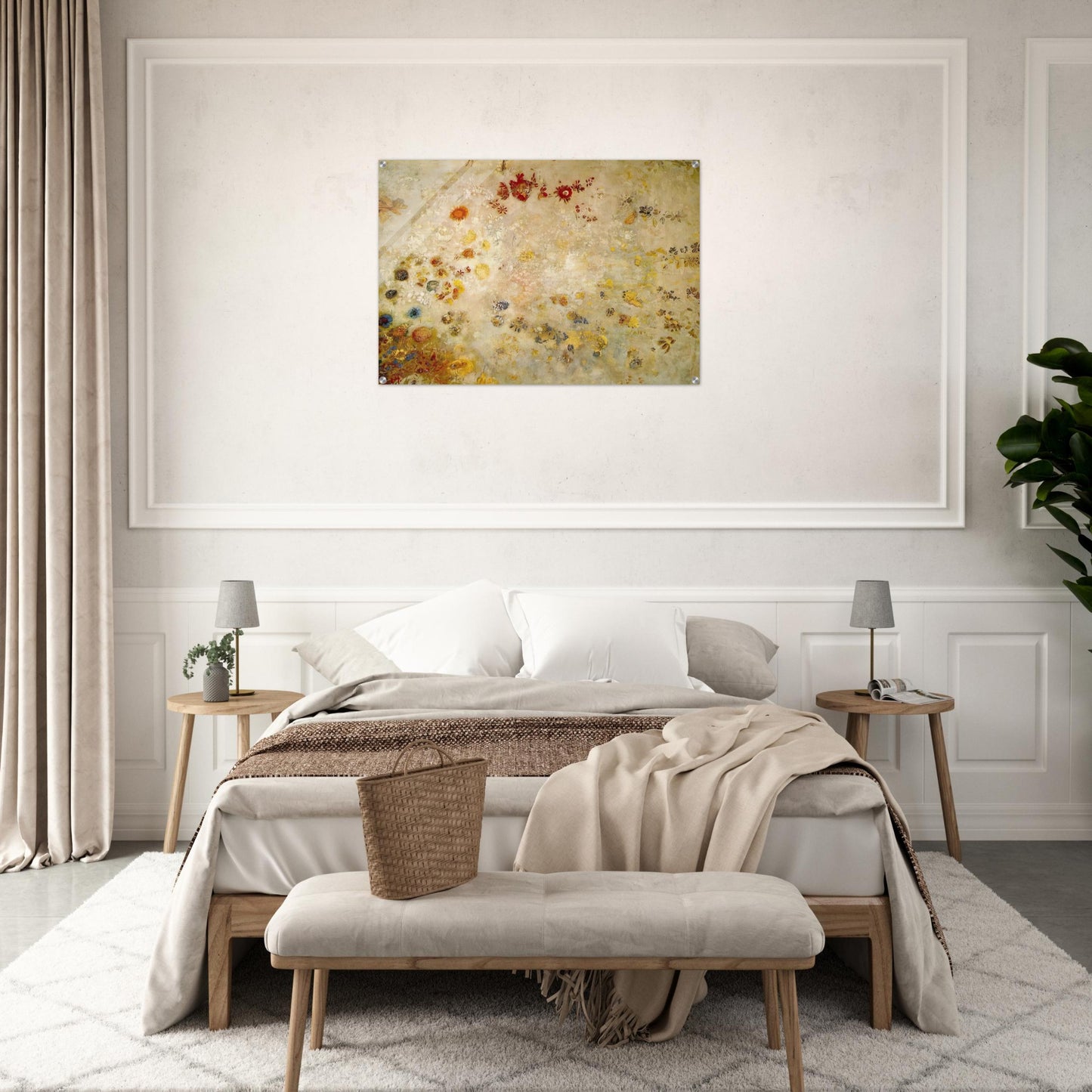 DECORATIVE PANEL - Odilon Redon Acrylic Print - 70x100 cm / 28x40″ inches | Odilon Redon Wall Art | Odilon Redon Prints