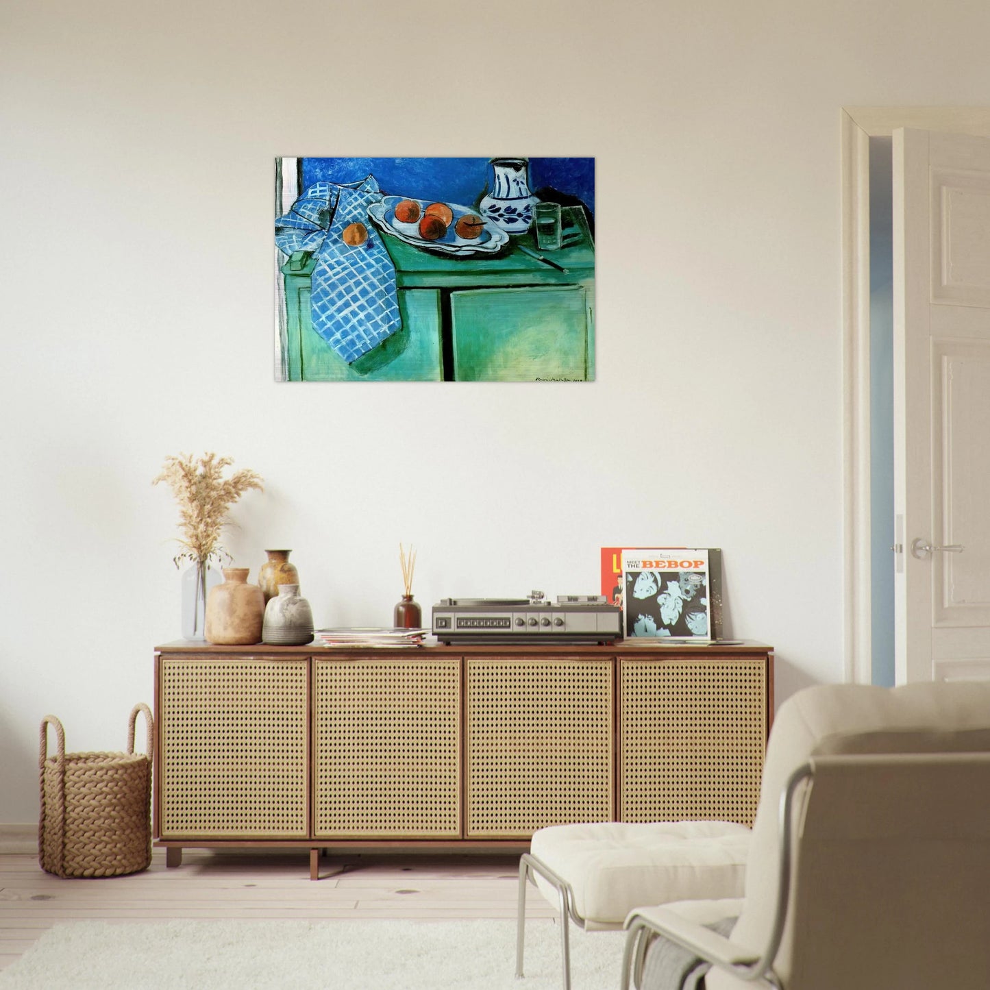 STILL LIFE 5 - Henri Matisse Brushed Aluminum Print - 70x100 cm / 28x40 inches | Henri Matisse Aluminum Print | Henri Matisse Prints
