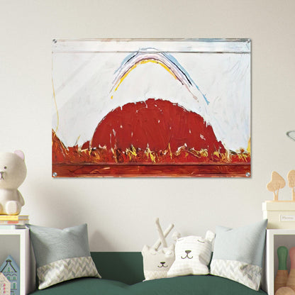 Paesaggio in Australia - 1984 - Mario Schifano Acrylic Print - 70x100 cm / 28x40″ inches