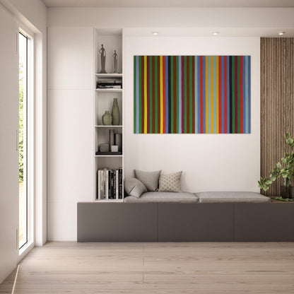Circus Sounds - 1967 - Gene Davis Art Prints - 100x150 cm / 40x60″ inches | Gene Davis Poster | Gene Davis Prints