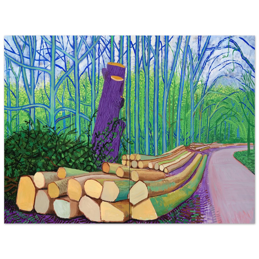 David Hockney - David Hockney Wall art - 13x18 cm / 5x7 Inches - Fine Art Poster - -