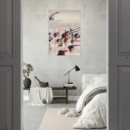 Quattro stagioni I. Autunno - Cy Twombly Brushed Aluminum Print - 70x100 cm / 28x40 inches | Cy Twombly Aluminum Print | Cy Twombly Prints