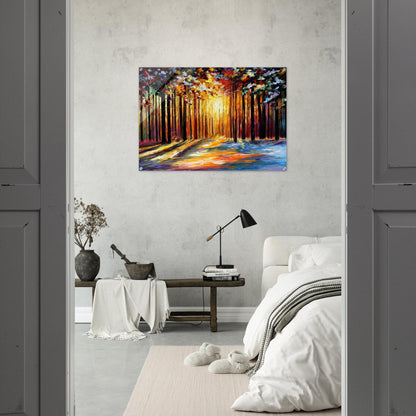 Leonid Afremov - Leonid Afremov Acrylic Print - 70x100 cm / 28x40″ inches