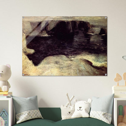 SEASCAPE AT GOULPHAR 1896 - Henri Matisse Acrylic Print - 70x100 cm / 28x40″ inches | Henri Matisse Wall Art | Henri Matisse Prints