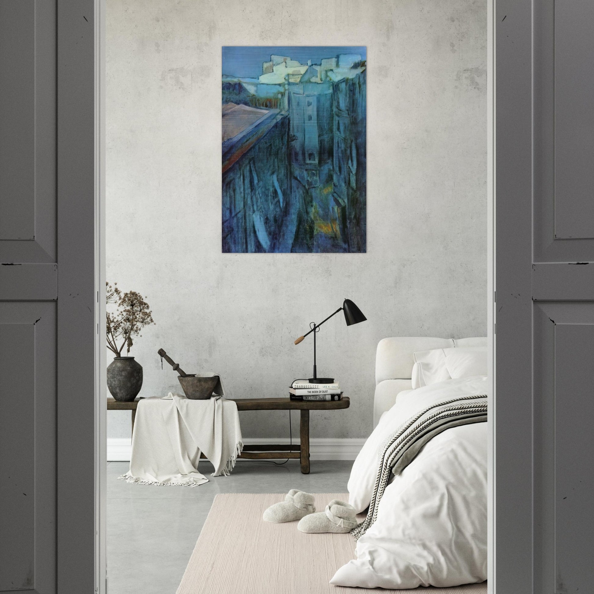 Dawn at Riera de Sant Joan - Pablo Picasso Brushed Aluminum Print - 70x100 cm / 28x40 inches | Pablo Picasso Aluminum Print | Pablo Picasso Prints