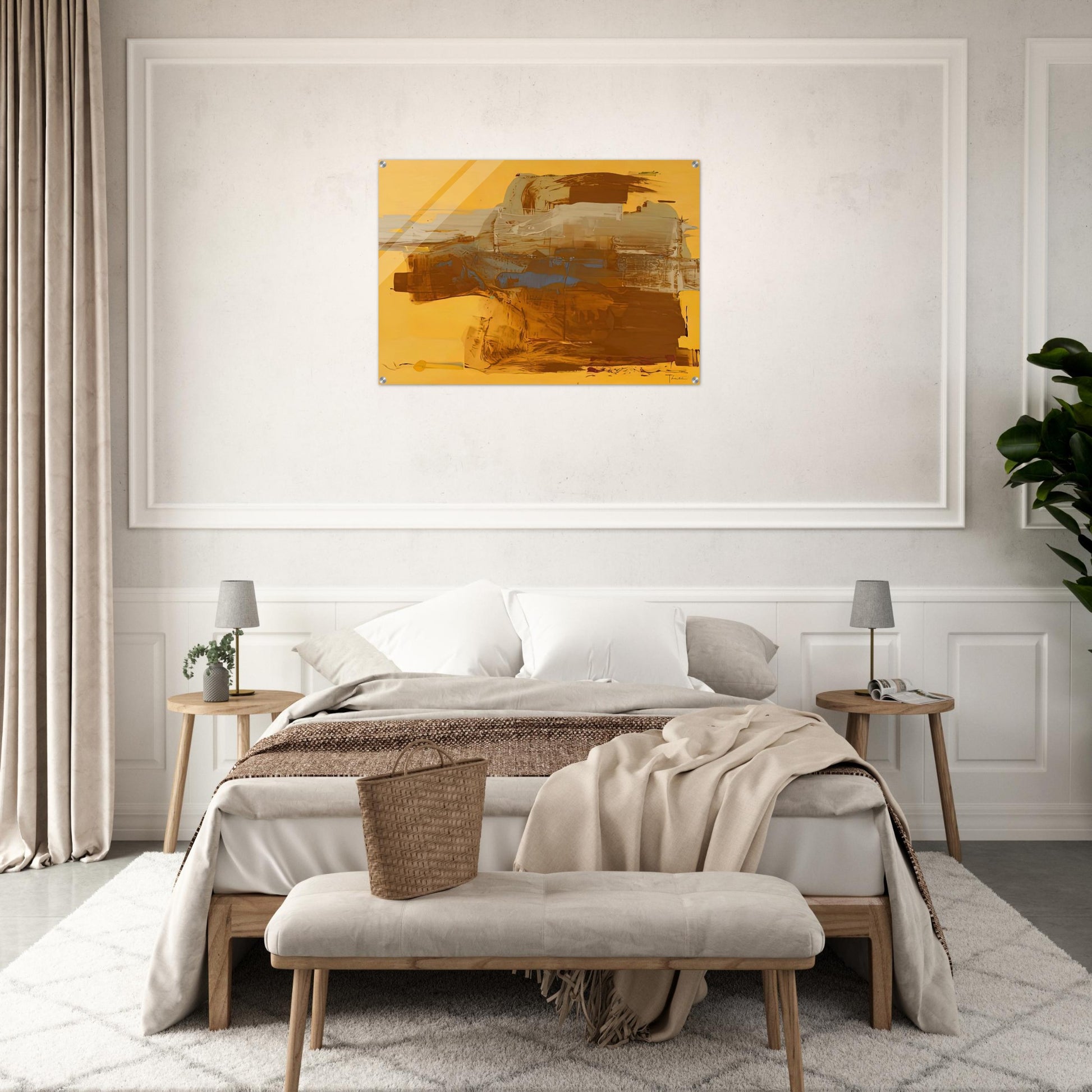 Mineral Kingdom, 1976- - Helen Frankenthaler Acrylic Print - 70x100 cm / 28x40″ inches