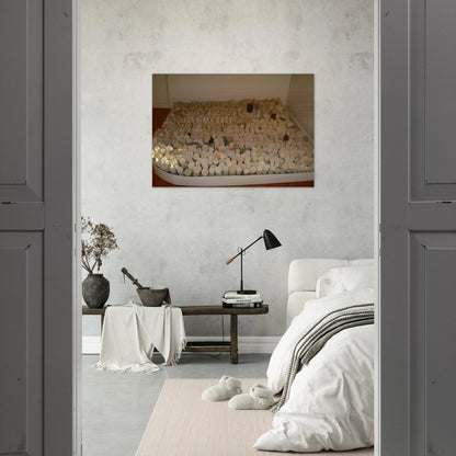 NUMBER SEVENTY TWO - Louise Bourgeois Brushed Aluminum Print - 70x100 cm / 28x40 inches | Louise Bourgeois Aluminum Print | Louise Bourgeois Prints