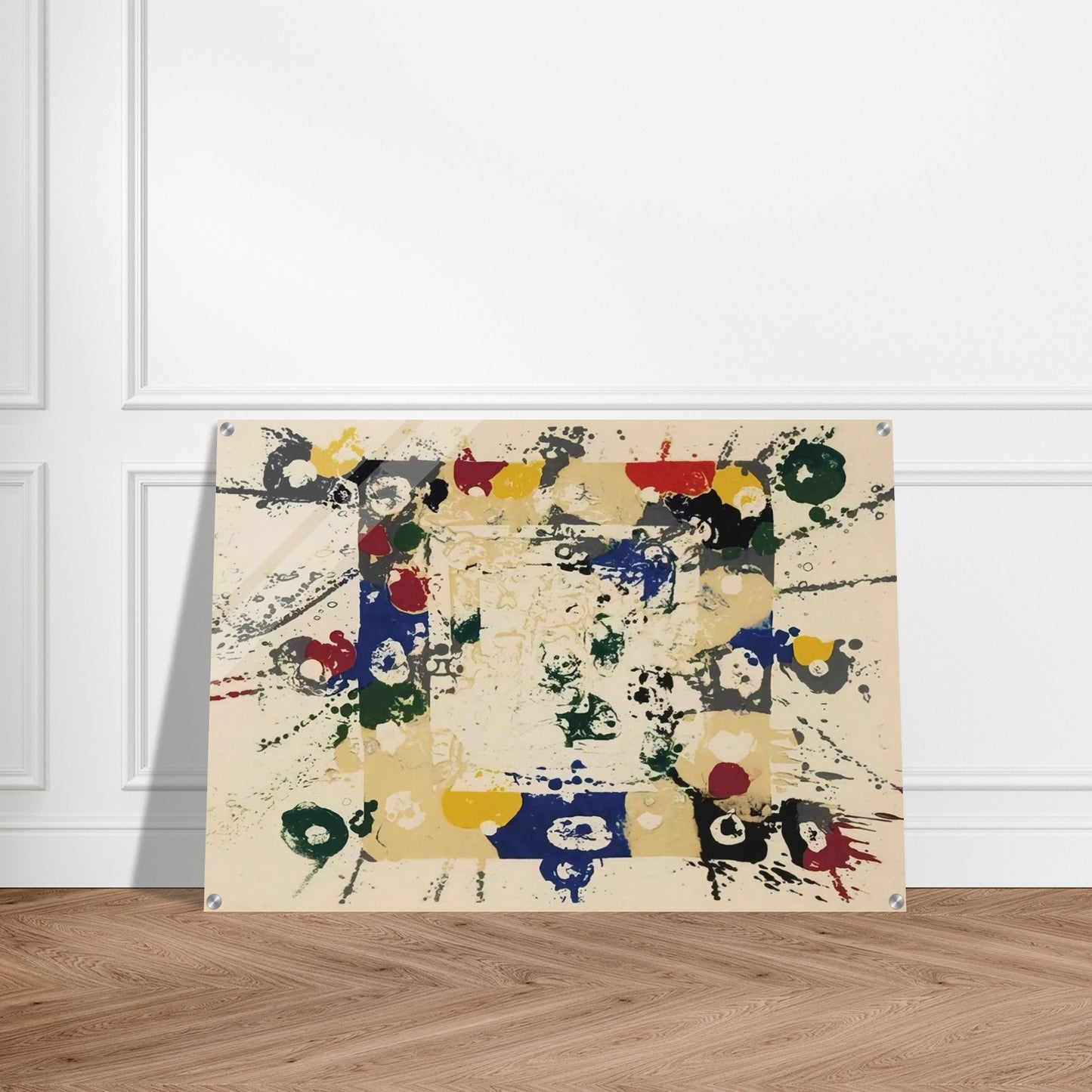 Untitled  SF143S  - Sam Francis Acrylic Print - 70x100 cm / 28x40″ inches