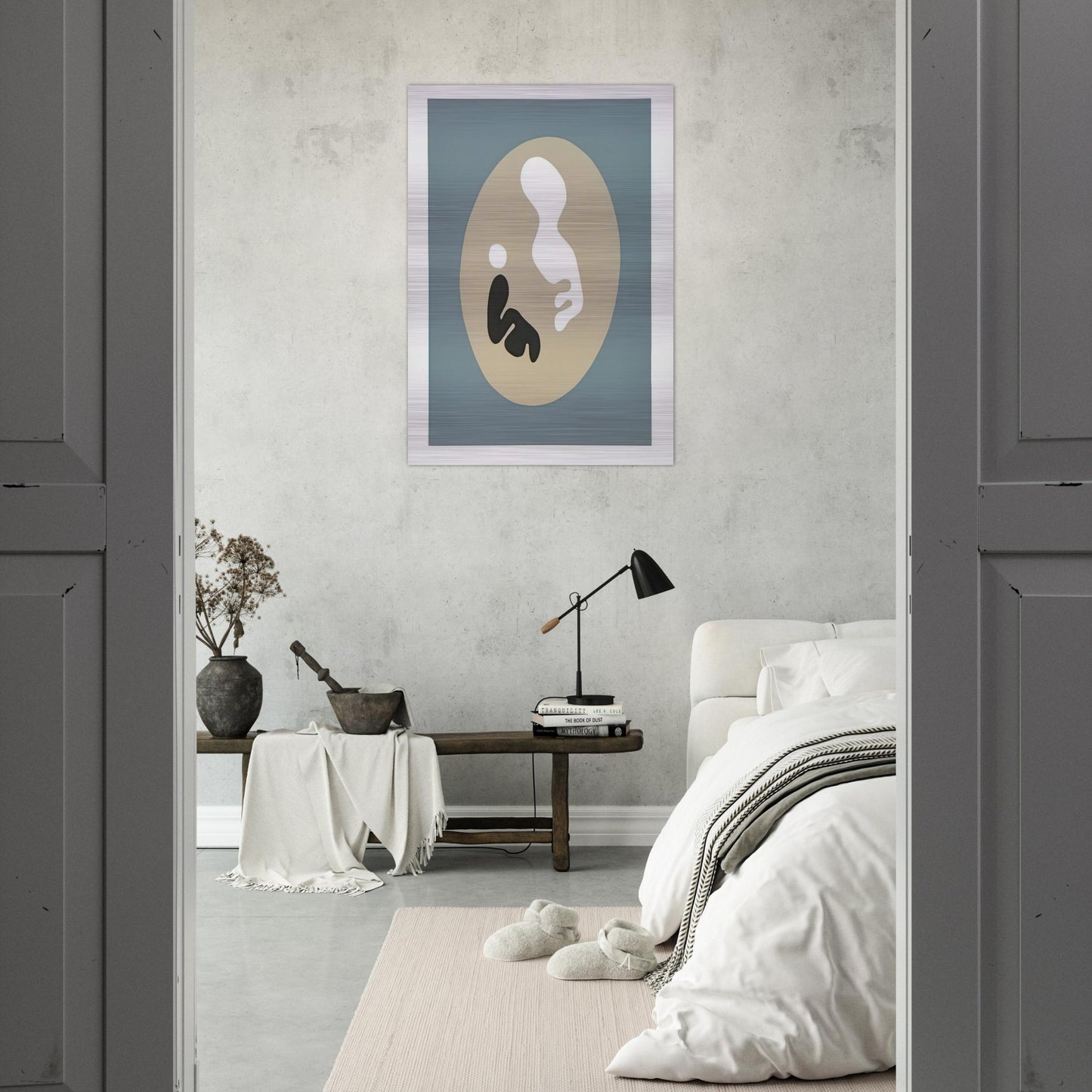 The Sun Recircled - Jean Arp Brushed Aluminum Print - 70x100 cm / 28x40 inches | Jean Arp Aluminum Print | Jean Arp Prints