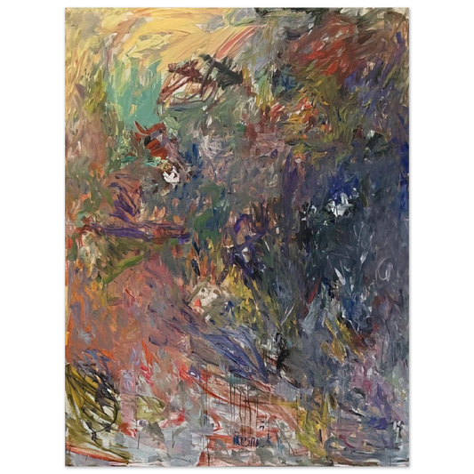 Milton Resnick - UNTITLED 1959  75x100 cm / 30x40inches Fine Art Poster