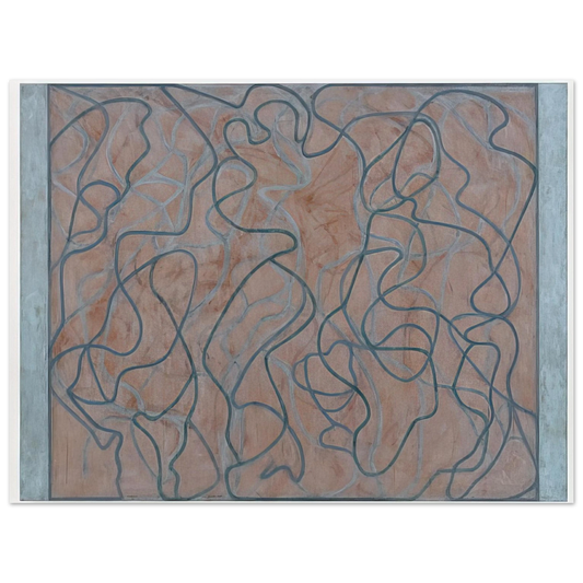 Brice Marden - Polke Letter - 2011  75x100 cm / 30x40inches Fine Art Poster