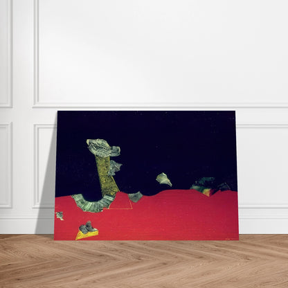 Landscape with shells - Max Ernst Brushed Aluminum Print - 70x100 cm / 28x40 inches | Max Ernst Aluminum Print | Max Ernst Prints