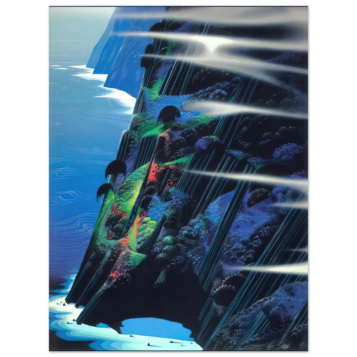 Eyvind Earle - Where Dreams are Born  75x100 cm / 30x40inches Fine Art Poster