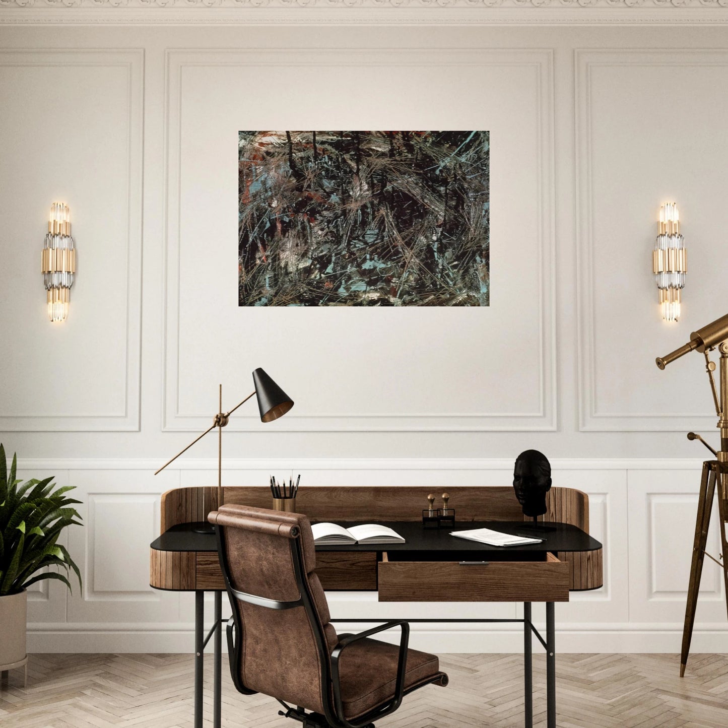 Virgin Forest - Marcel Barbeau Brushed Aluminum Print - 70x100 cm / 28x40 inches | Marcel Barbeau Aluminum Print | Marcel Barbeau Prints
