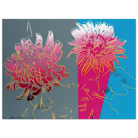 Andy Warhol - Kiku Fine Art Poster